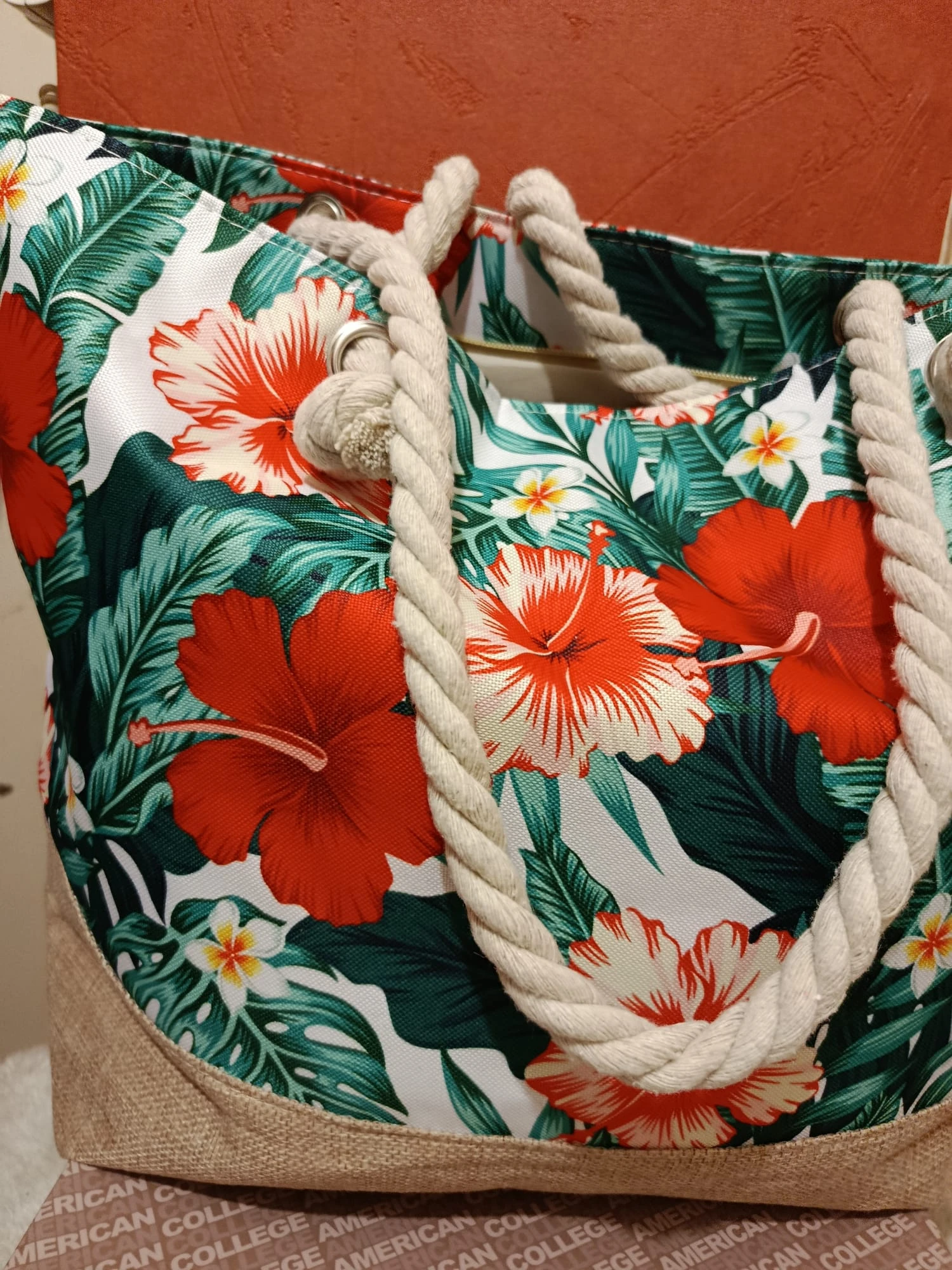 Gérard Pasquier Beach Bag – Tropical Print – photo 5